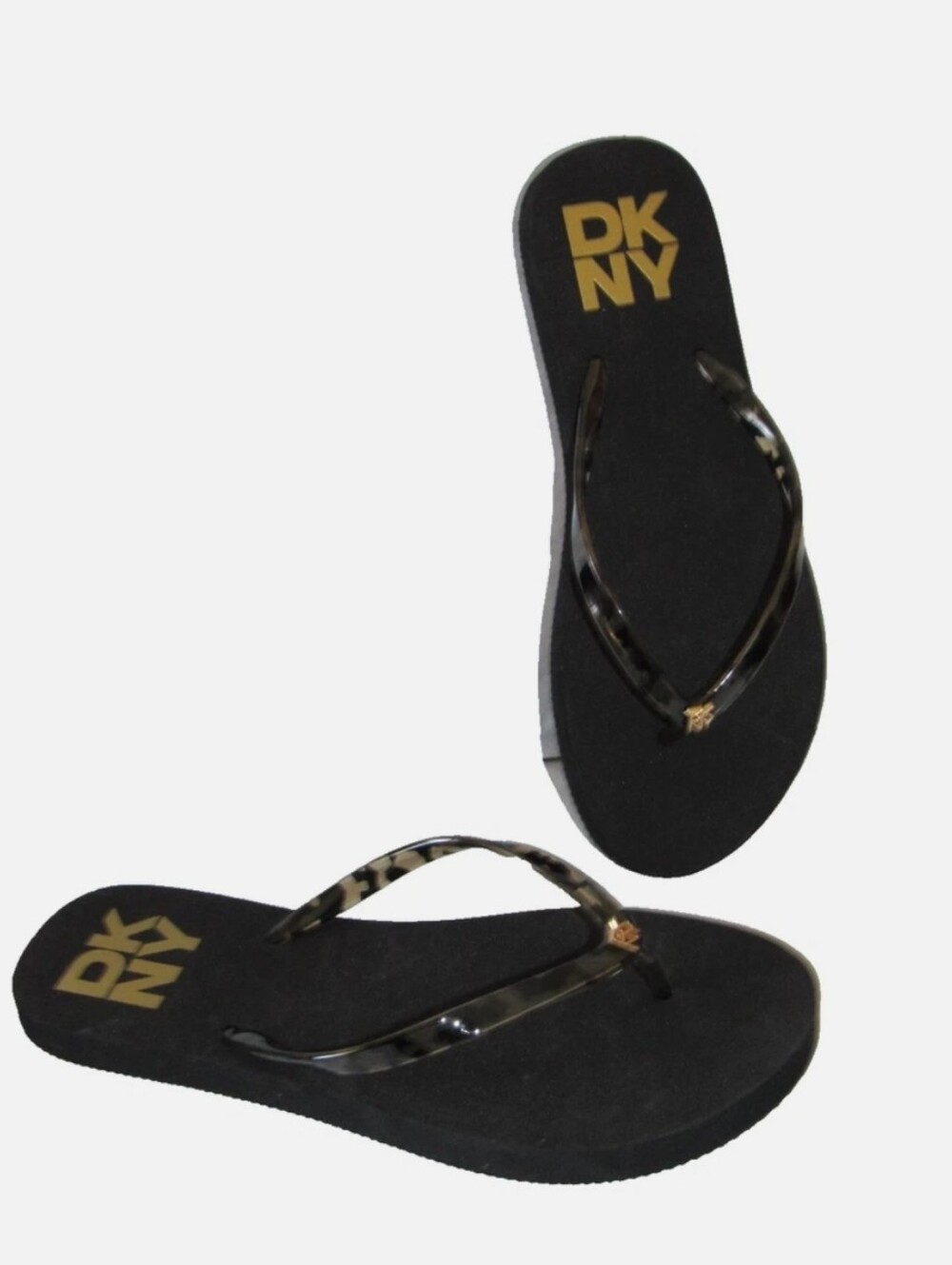 DKNY Flip Flops - Size 10
